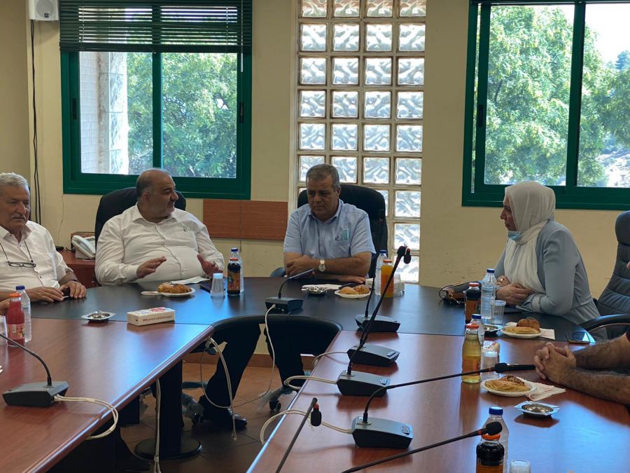 مجلس البعينة نجيدات يستقبل نواب الموحدة 